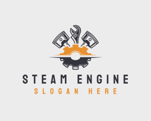 Engine Wrench Gear logo design