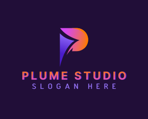 Creative Studio Letter P logo design