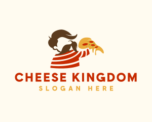 Cheesy Pizza Man logo