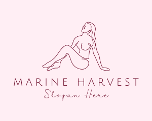 Naked Lady Stripper Logo