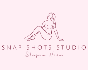Naked Lady Stripper Logo