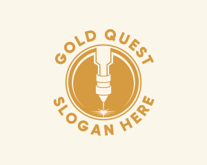 Gold Laser Machinery logo design