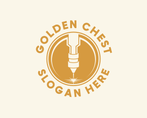 Gold Laser Machinery logo design