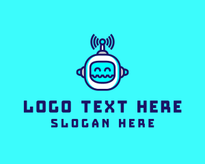 Twitch - Tech Robot Streamer logo design