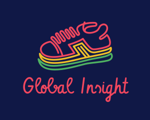 Minimalist Neon Sneakers  logo