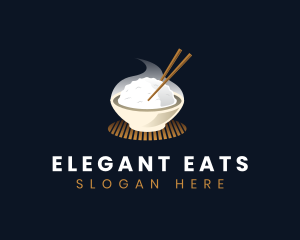 Rice Bowl Restaurant logo design