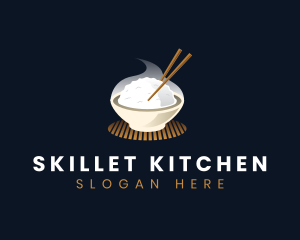 Rice Bowl Restaurant logo design