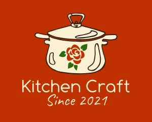 Kitchen Pot Homeware logo design