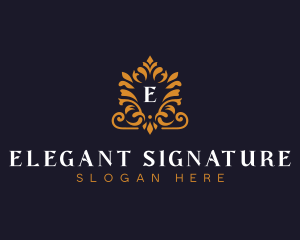 High End Floral Salon logo design