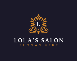 High End Floral Salon logo design