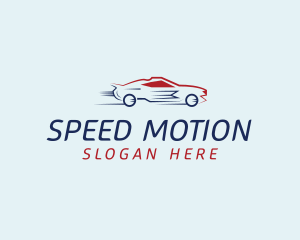 Racing Automobile Speed logo design