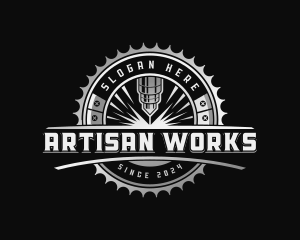 Industrial Laser Metalworks logo design