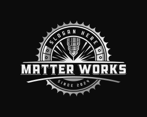 Industrial Laser Metalworks logo design