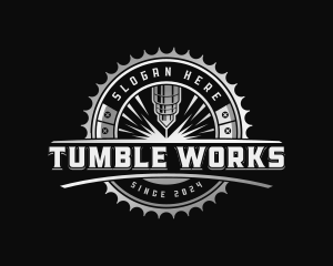 Industrial Laser Metalworks logo design