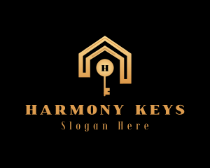 House Key Real Estate logo design