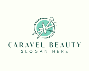 Beauty Lipstick Cosmetics logo design