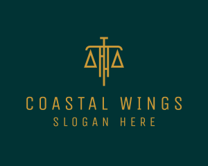 Law Firm Legal Scale logo design