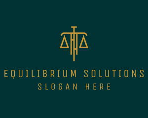 Law Firm Legal Scale logo