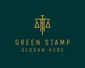 Law Firm Legal Scale logo design