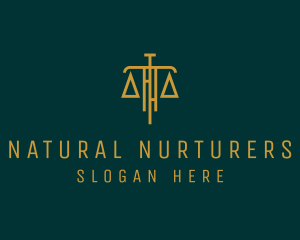 Law Firm Legal Scale logo design