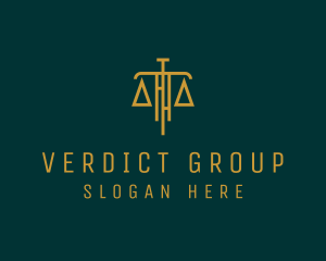 Law Firm Legal Scale logo