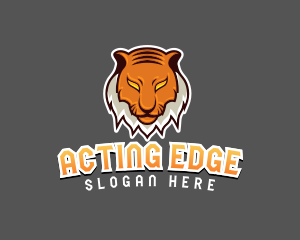 Predator Tiger Beast logo design