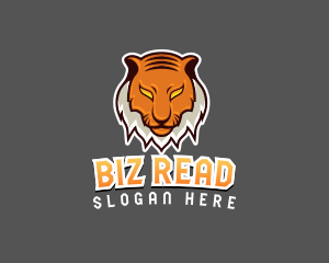 Predator Tiger Beast logo design