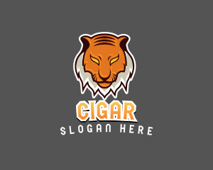 Predator Tiger Beast logo design