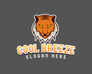 Predator Tiger Beast logo design