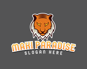 Predator Tiger Beast logo design