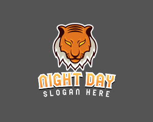 Predator Tiger Beast logo design