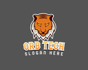 Predator Tiger Beast logo design