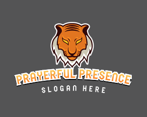 Predator Tiger Beast logo design