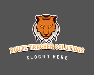 Predator Tiger Beast logo design