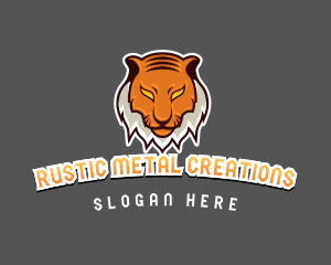 Predator Tiger Beast logo design