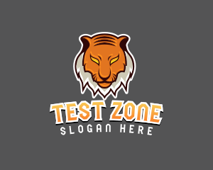 Predator Tiger Beast logo design