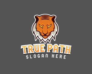 Predator Tiger Beast logo design