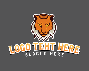 Predator - Predator Tiger Beast logo design