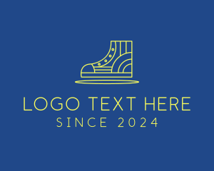 High Top Sneaker Line logo