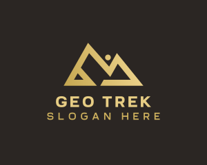 Mountain Summit Peak logo design