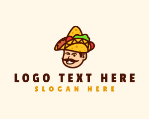 Mexican Taco Sombrero logo