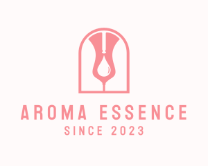 Aroma Essential Oil logo design