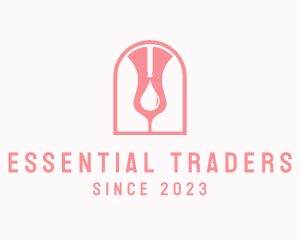 Aroma Essential Oil logo design