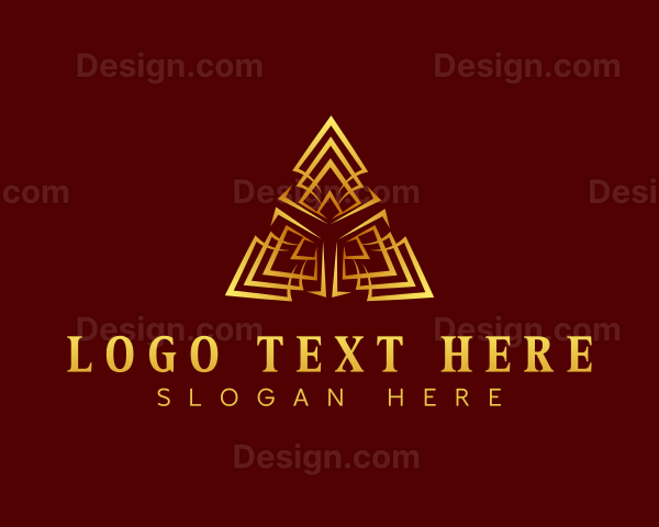 Professional Luxury Pyramid Logo