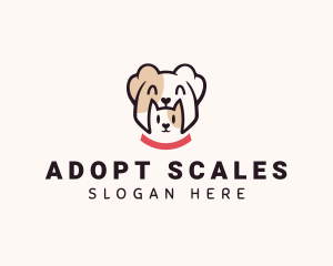 Dog Cat Pet Animal logo design