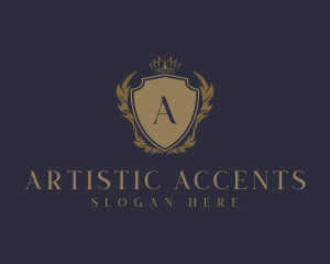 Luxury Ornament Crest logo design