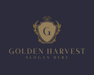 Luxury Ornament Crest logo design