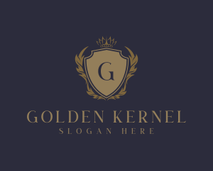 Luxury Ornament Crest logo design