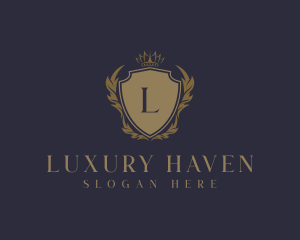 Luxury Ornament Crest logo design