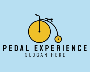 Penny Farthing Bicycle logo
